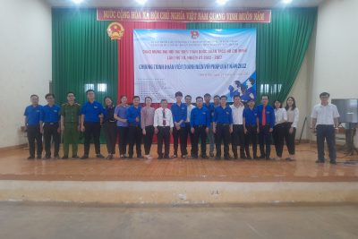 Thanh niên trường THPT Nguyễn Tất Thành với Pháp luật