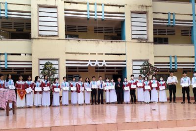 Lễ vinh danh học sinh đạt giải trong kỳ thi Olympic cấp tỉnh